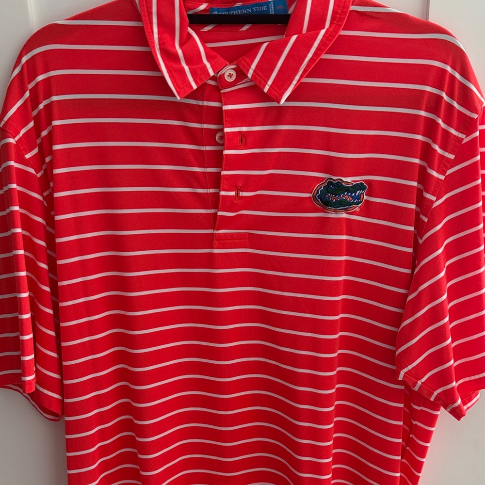 Florida Gators Striped Polo Shirt